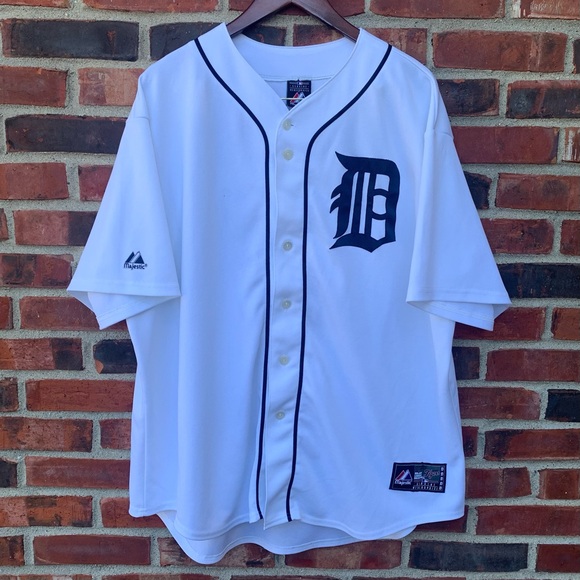 Vintage Majestic Detroit Tigers Miguel Cabrera Baseball Jersey 2XL - Picture 1 of 8